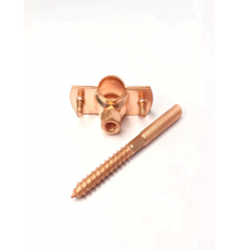 Хомут для медных труб  1x20 М8*80 1 3/4 "( 54-58 мм)